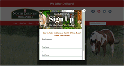 Desktop Screenshot of northcountrysupply.com